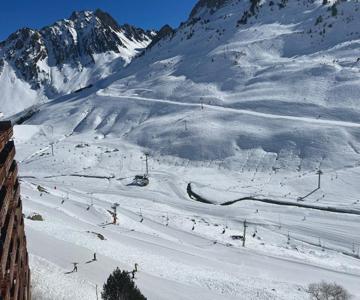 Studio 4 Personnes Résidence Le Montana Au Pied Des Pistes Balcon Plein Sud