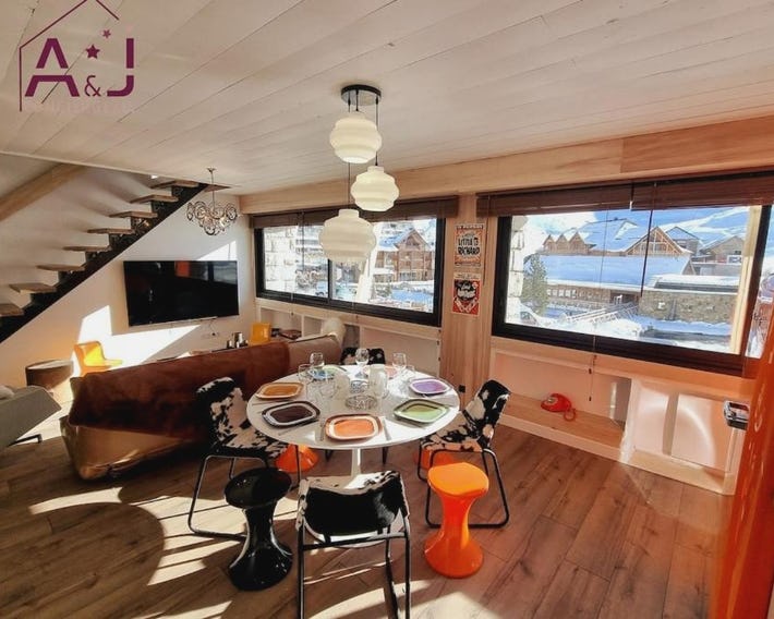 Le Flocon-Duplex face aux pistes
