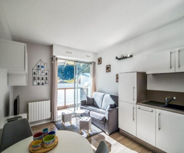 Nice Studio With South-exposed Balcony - La Mongie - Welkeys