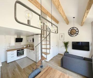 Duplex Centre Ville - 50m De La Plage - Clim - Garage - Netflix