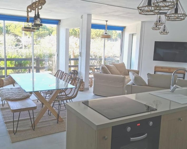 Rez-de-jardin terrasse de 100m²