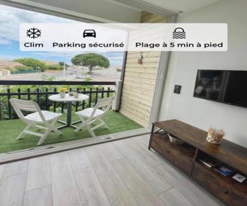 Appartement 4-6 personnes 2 chambres et 1 cabine