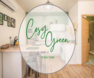 Cosy Green Clim Wifi Centre ville 2 pers