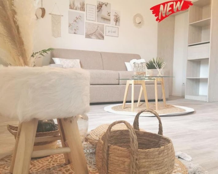 LE BOHEMIEN *STUDIO 30m²*WIFI*PARKING PRIVE*CALME