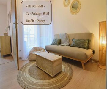 [le Bohème] T2-wifi-calme-parking
