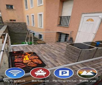 Reve Divin T3 avec parking-barbecue-laverie-bagagerie-salle de sport-aire de jeux-climatisé