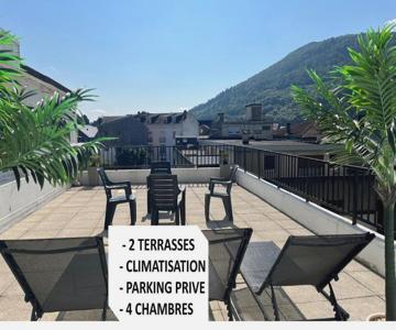 Appartement le Soleil 140 m2 climatisé parking privé proche Sanctuaires