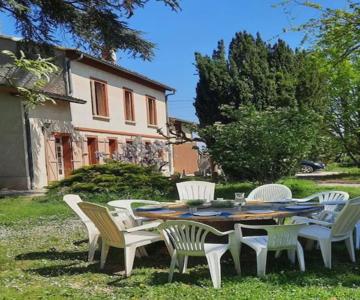 Maison de campagne avec jardin