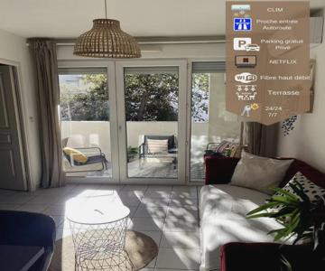 Joli Appart / Parking / CLIM / WIFI