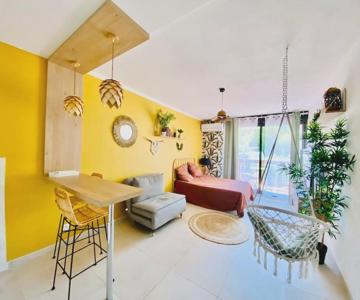 Studio Boho Clim Parking terrasse