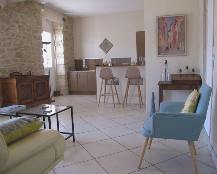 Appartement Nimes avec terrasse ouverte