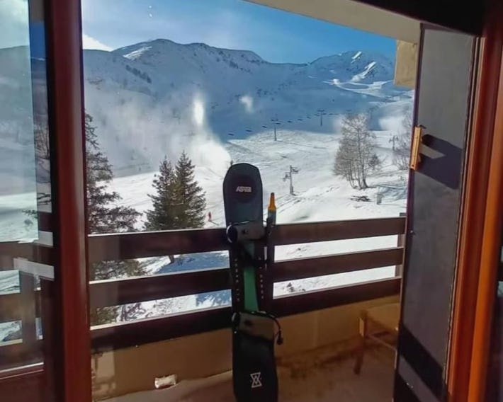 Logement sur les pistes 4 personnes LES AGUDES