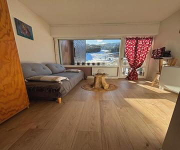 Studio cabine 4 couchages vue sur les pistes