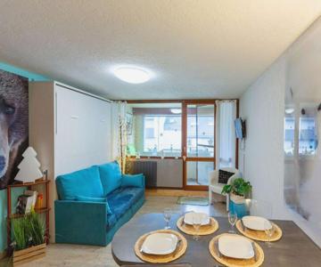 Studio pour 4 avec balcon et garage, proche téléphérique Saint-Lary-Soulan - FR-1-296-497