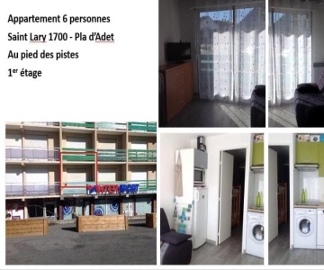 Appartement montagne 4 à 6 personnes Saint Lary