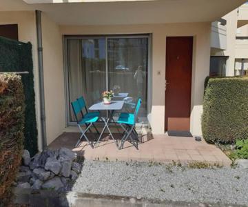 appartement T2 cabine en RDC avec terrasse