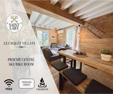 Chalet Charmant A Saint Lary Soulan Avec Cheminee
