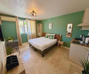 Les Appartements du Mas - Studio Amazonite
