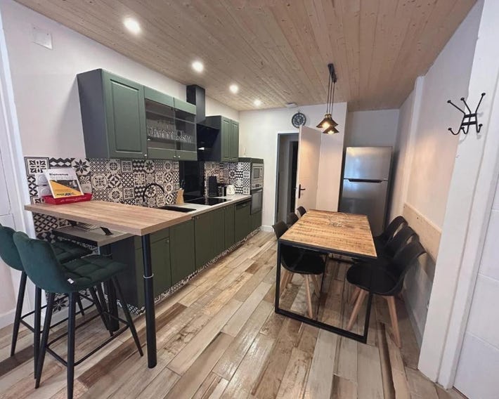 Appartement charmant à Savignac-les-Ormeaux, 56 m², balcon
