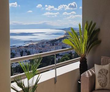 L'ESCAPADE, Vue mer Exceptionnelle, Standing, Piscine, Tennis, Climatisation, Parking