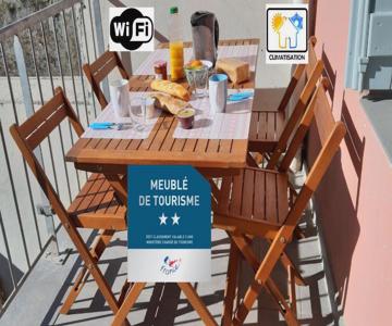 Ô coeur de Sète - T2 climatisé avec terrasse - 2 **