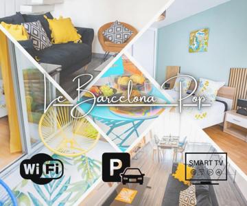 Duplex- T2 Barcelona Pop - Terrasses - Parking - Vue canal