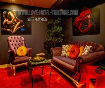 SUITE PLAYROOM Love Hotel Toulouse