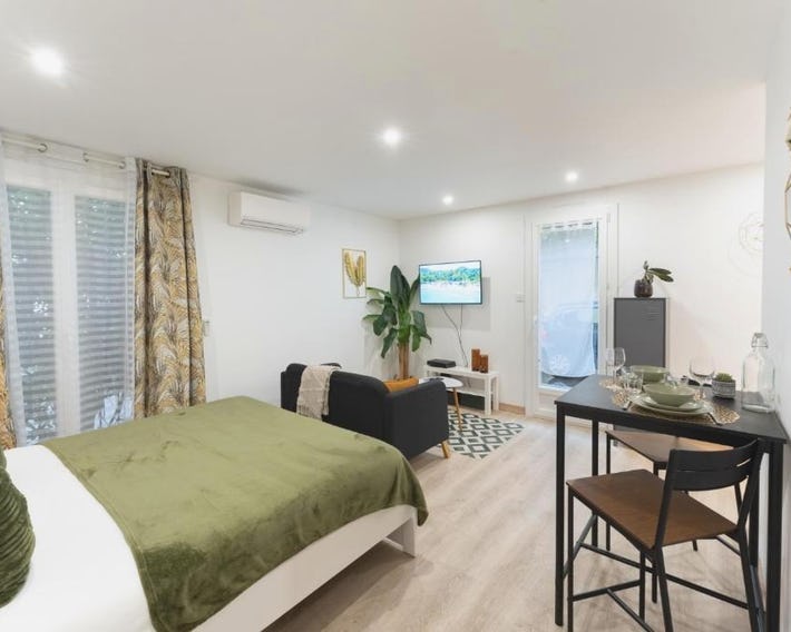 Studio 27m² sur la Côte Pavée avec parking privé