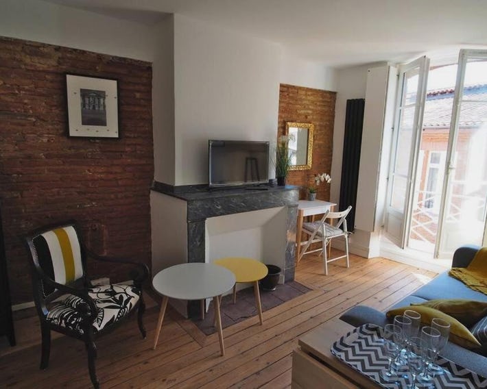 STUDIO BRICK AND WOOD - HYPERCENTRE - TV - WIFI