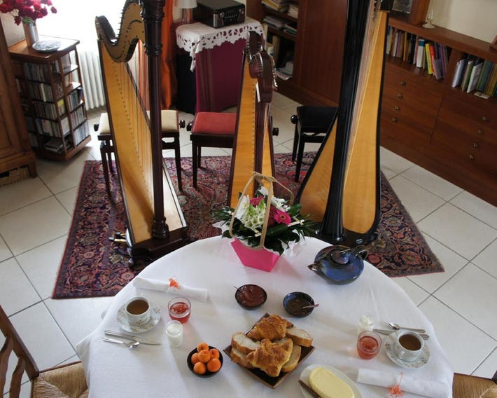 La chambre du harpiste