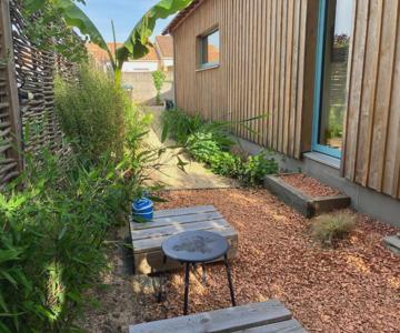La Bonbonnière en bois, Maison passive, Draps inclus, Parking sur rue facile & gratuit