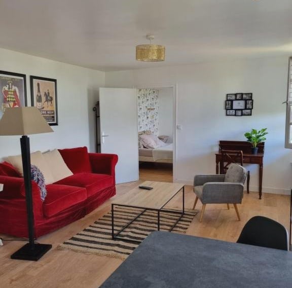 Location saisonnière appartement situé à Saumur