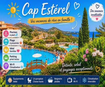 Superbe studio 4/5 pers dans résidence cap esterel