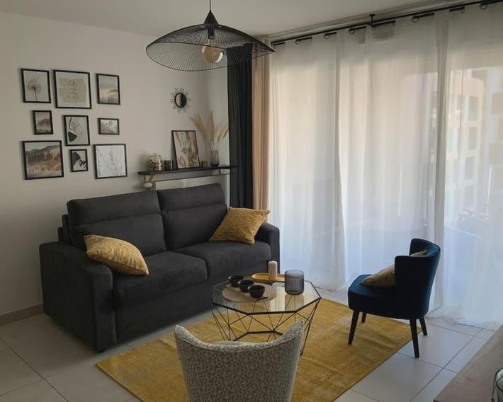 Logement cosy climatisé avec parking
