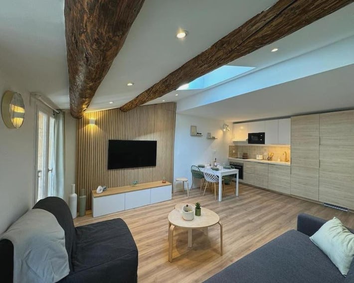 Les Bouteilles - 1 chambre hyper centre - 6p - Wifi
