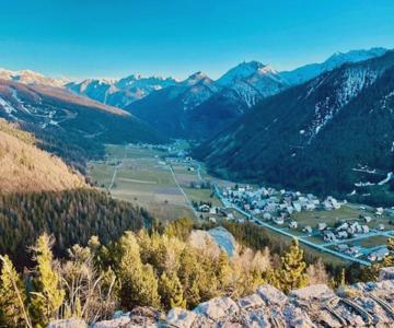 Les granges d'Arvieux vue sur le Queyras