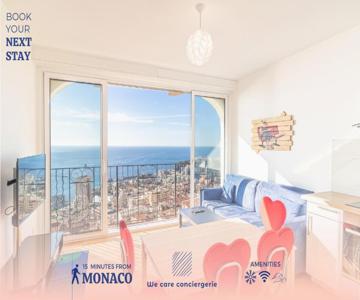 Stunning Sea View 1 bedroom Near Monaco