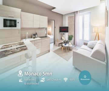 Frontière Monaco - Appartement Moderne Rénové - Ah