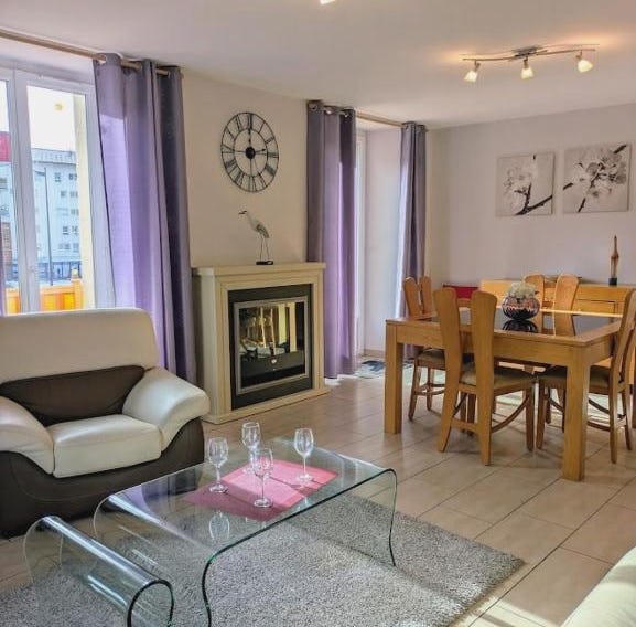 Appartement 6 pers, centre-ville- T3, 90m2