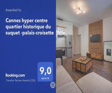Cannes hyper centre quartier historique du suquet -palais-croisette