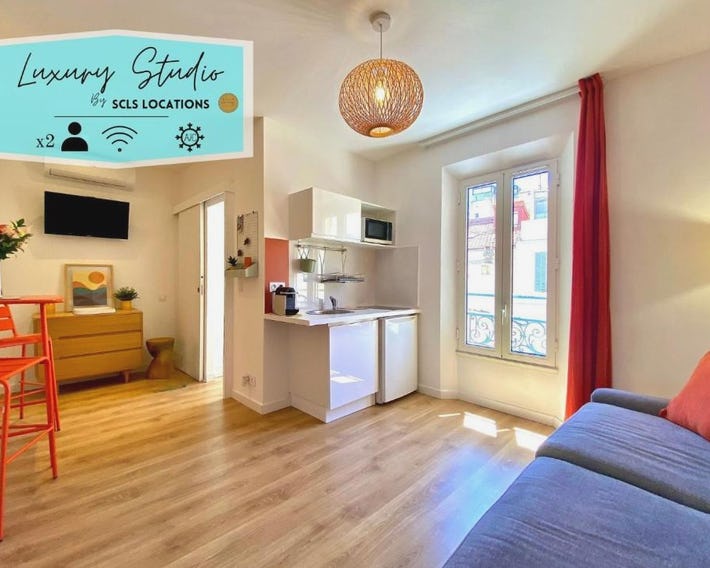 Luxury Studio SCLS - Wifi, Clim, Centre-Ville