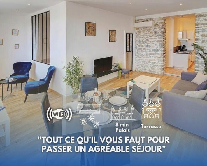 Le ART - 500m des plages - Clim - Verrière Côte d'Azur