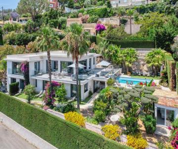 Ref 2128 - Cannes - Sea View Villa For Rent