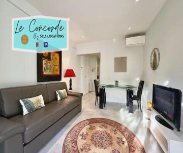 Le Concorde SCLS - Wifi, Clim, Parking