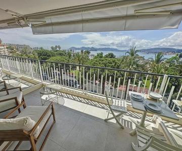39m2 Croisette, terrasse, vue mer, garage