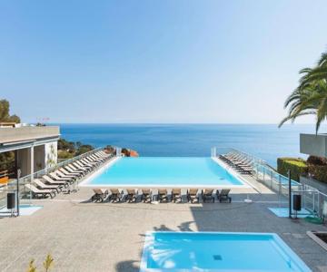 Vue Mer Incroyable Aux Portes De Monaco