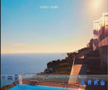 Sunny Home Costa Plana-monaco -cap D'ail