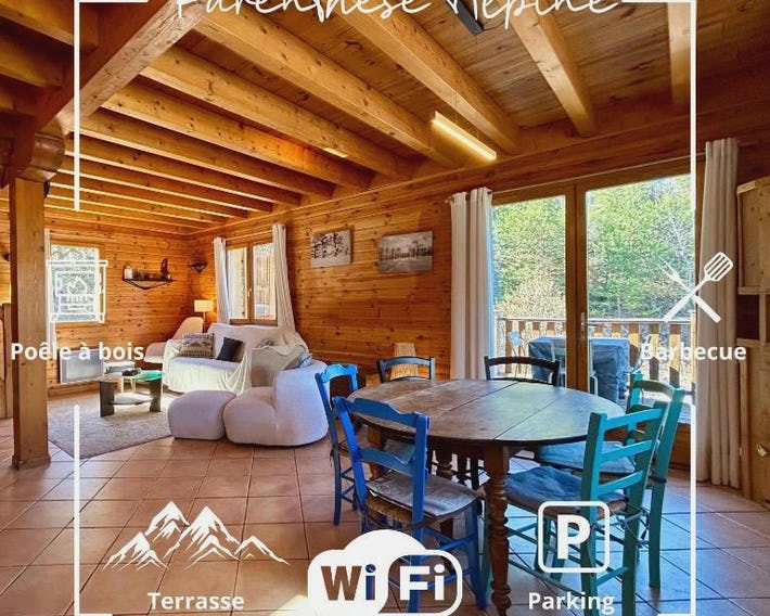 Parenthèse Alpine - Poêle à bois - Calme - Parking