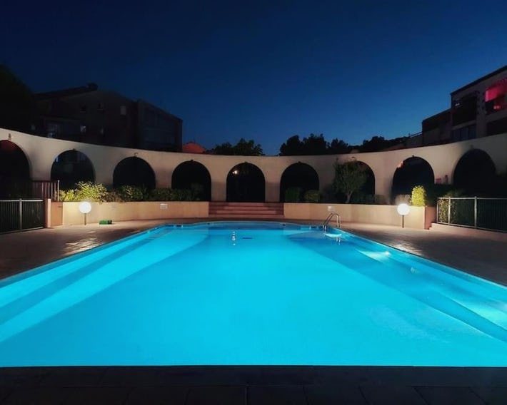 Studio Mezzanine Piscine presqu'île de Giens