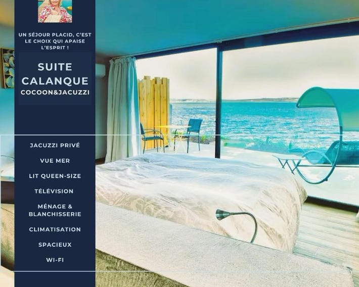 la Suite Calanque Cosy & Jacuzzi